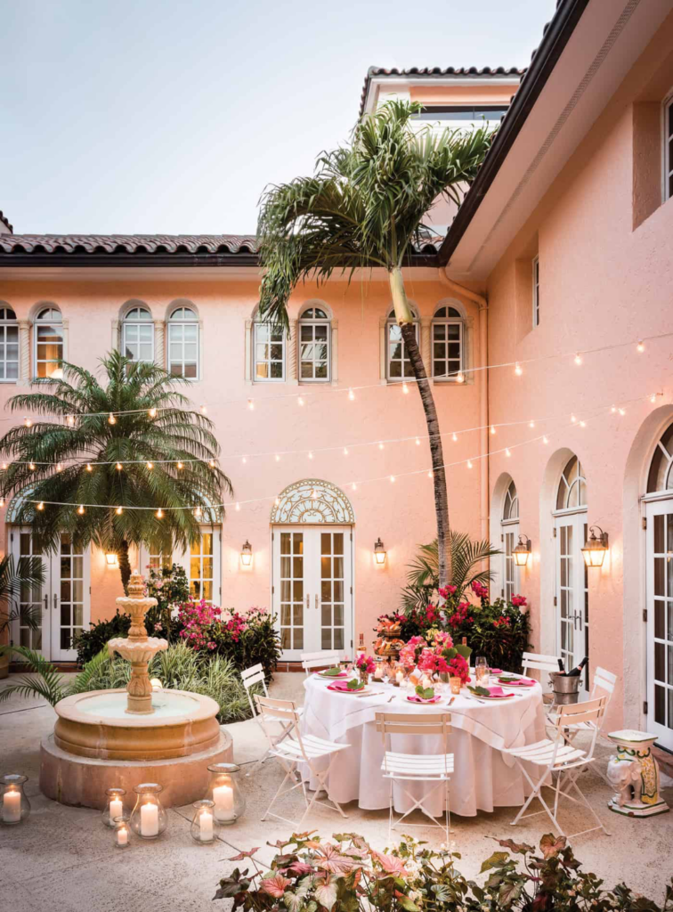 The Colony Palm Beach Hotel is a romantic, intimate resort perfect for a luxury wedding in South Florida.