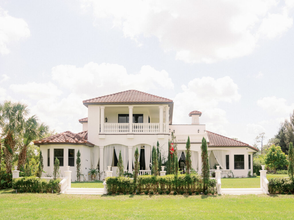 La Casa Toscana is a Tuscan Luxury Wedding Venue Perfect for an Intimate Wedding in Fort Myers